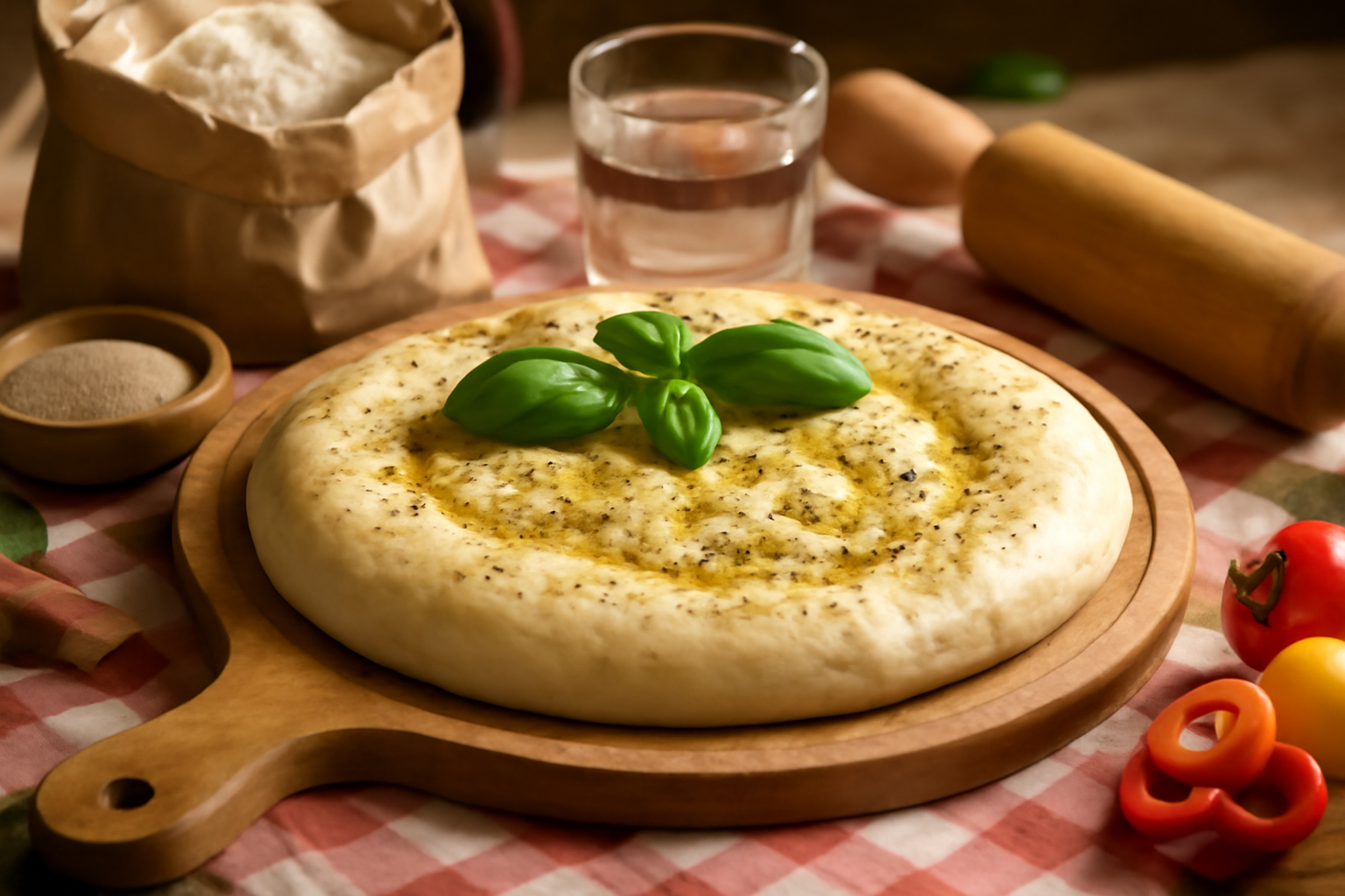 طريقة عمل عجينة البيتزا بالحليب