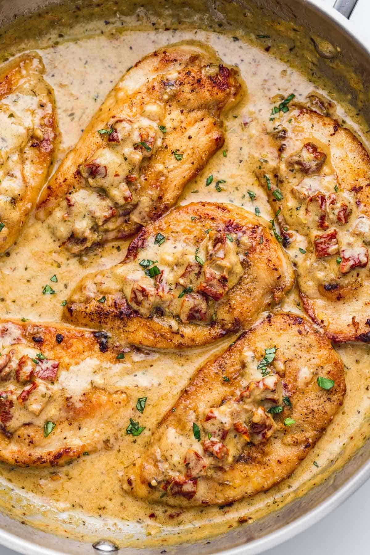 طريقة عمل دجاج ماري مي (Marry Me Chicken)